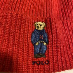 MENS OG POLO BEAR BEANIE