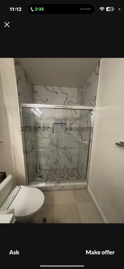 Sliding Framed - Shower Door 48 Inch & 60 Inch