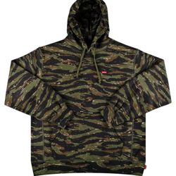 Supreme Small Box Logo Hoodie SS21 Tiger Camo Size Medium New Hoodie Tirgerstripe