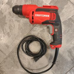 CRAFTSMAN CMED731 3/8” Corded Drill, 7 Amp Variable Speed Heavy-Duty Works Great