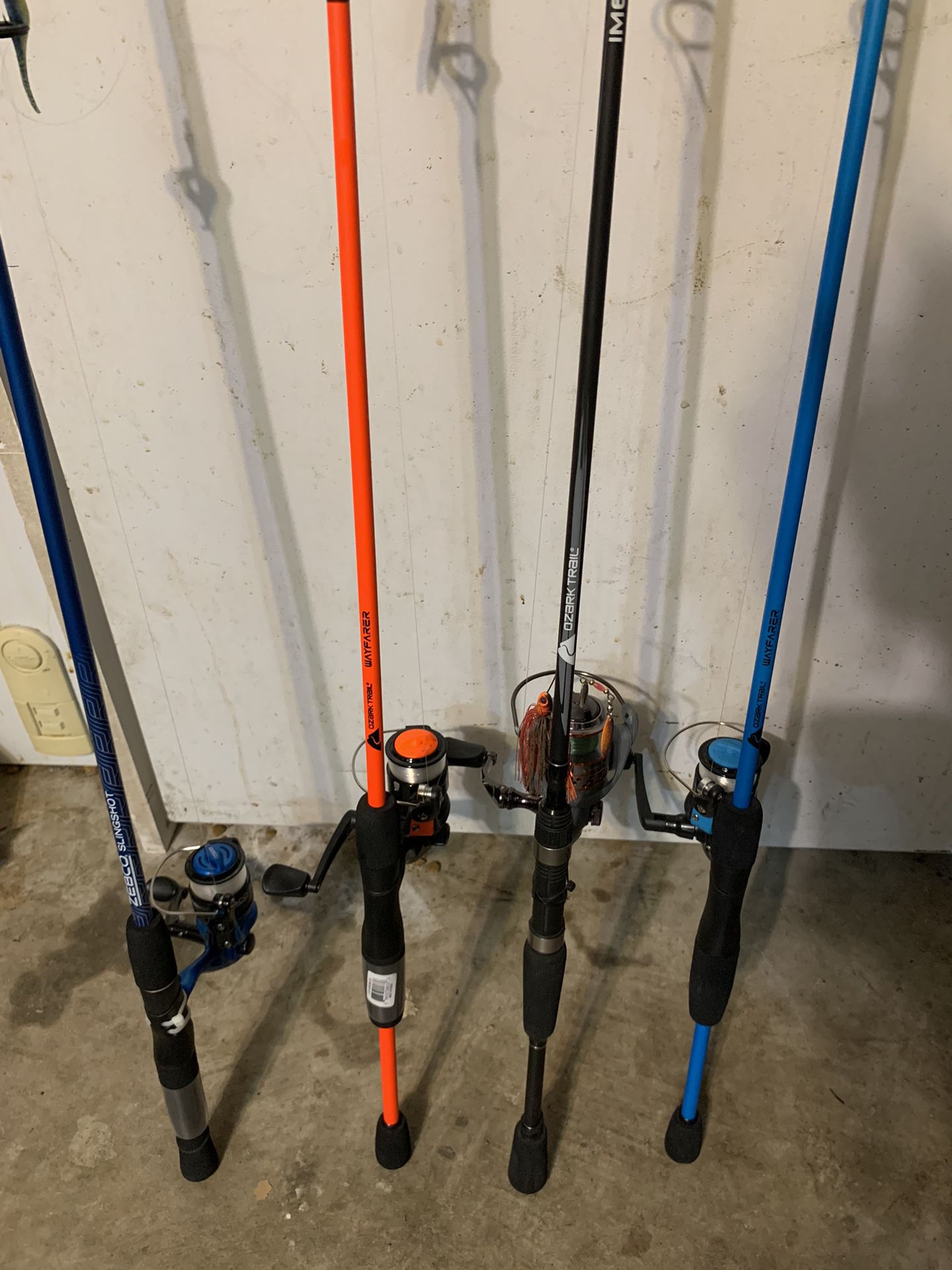 Fishing Rods Poles Reels Combos