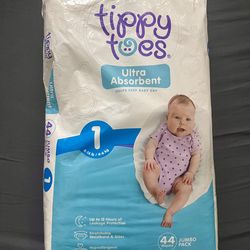 Tippy Toes Size 1 Diapers