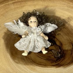 Mini Porcelain Doll Angel