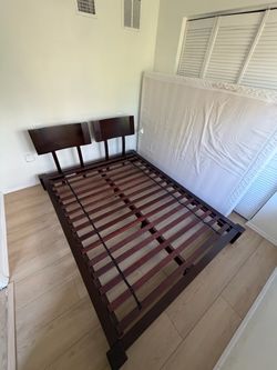 Queen bed frame