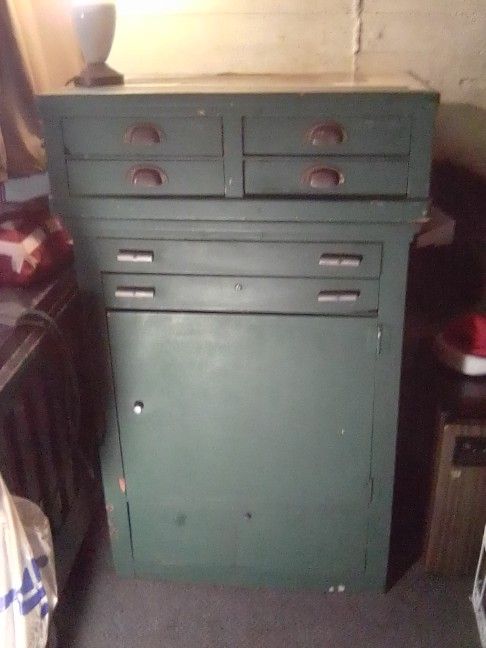 Two Antique NCR Cabinets – 1924 & 1927 – Historic Dayton, OH / Macy’s Connection