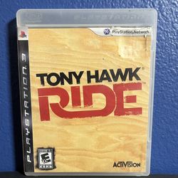 Tony Hawk: Ride for PlayStation 3 - Complete with Case and Disc - Skateboard PS3