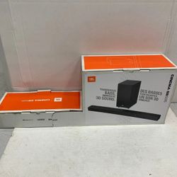 JBL SB595 5.1 Home Audio Soundbar System | Wireless Sub | Bluetooth | Theater-Level Sound