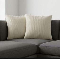  2 Pillows 24" x 24" - Like New, Super Soft 🌟 