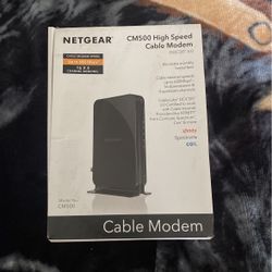 Netgear CM500 High Speed Cable Modem