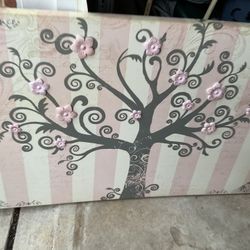 Aa Beautiful Old Picture , From Years Ago (43” Long X27” Wide) ( NO SHIPPING)