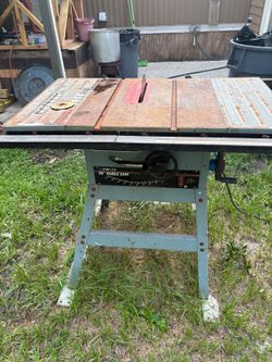 Delta 10” Table Saw – Heavy Duty – Works Great