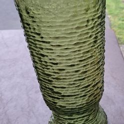Vintage vase green