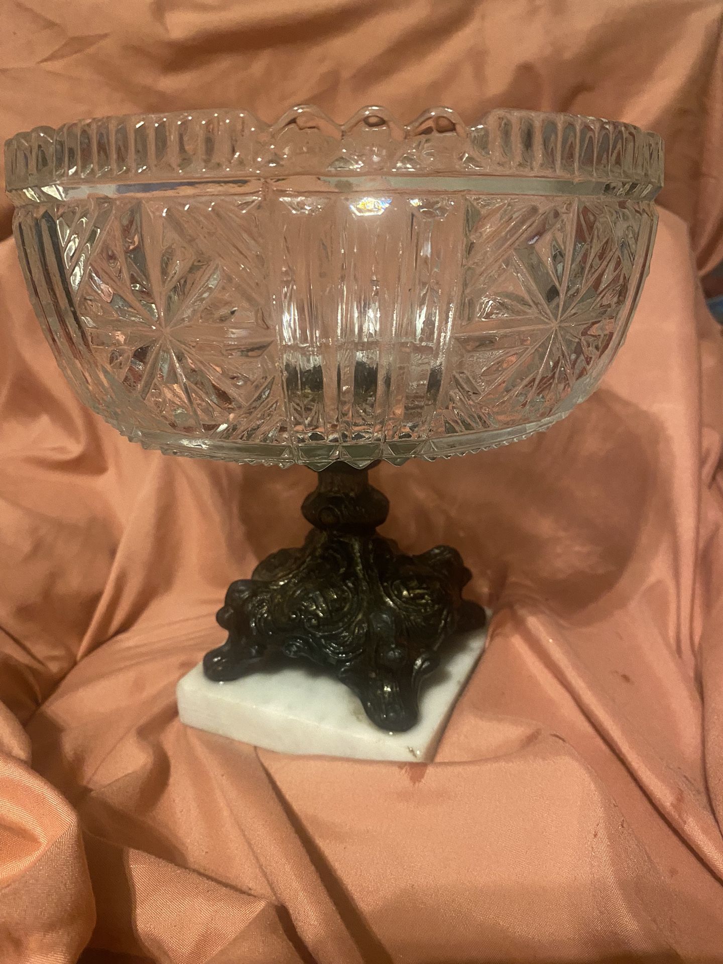 Crystal Bowl Marble Bass