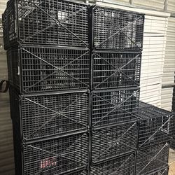 Heavy Duty Plastic Storage Crates – Strong & Stackable