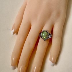 Bohemian Style Ring, Size 7