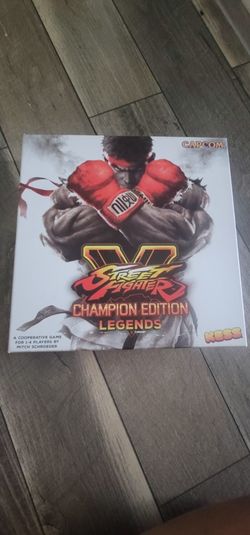 Street Fighter V Champion Edition Legends Board Game Capcom Kess