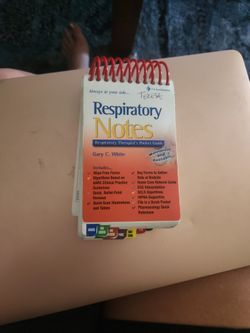 Respiratory Notes Pocket Guide