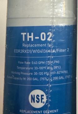 Whirlpool fridge water filters