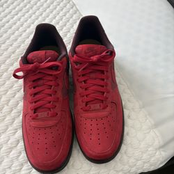 Nike Air Fore All Reds Size 11 Only Worn Once No Box!