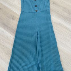 Blue Girl Romper 