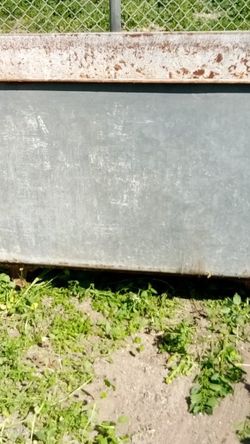 Heavy Galvanized Tub On Wheels