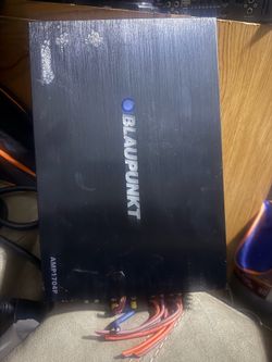 Blaupunkt 4 chanel amplifier