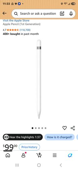 Apple Pencil 1st Generation
