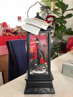 Merry Brite Christmas Water Lantern 