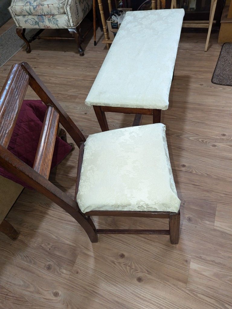 Chair And Piano Bench