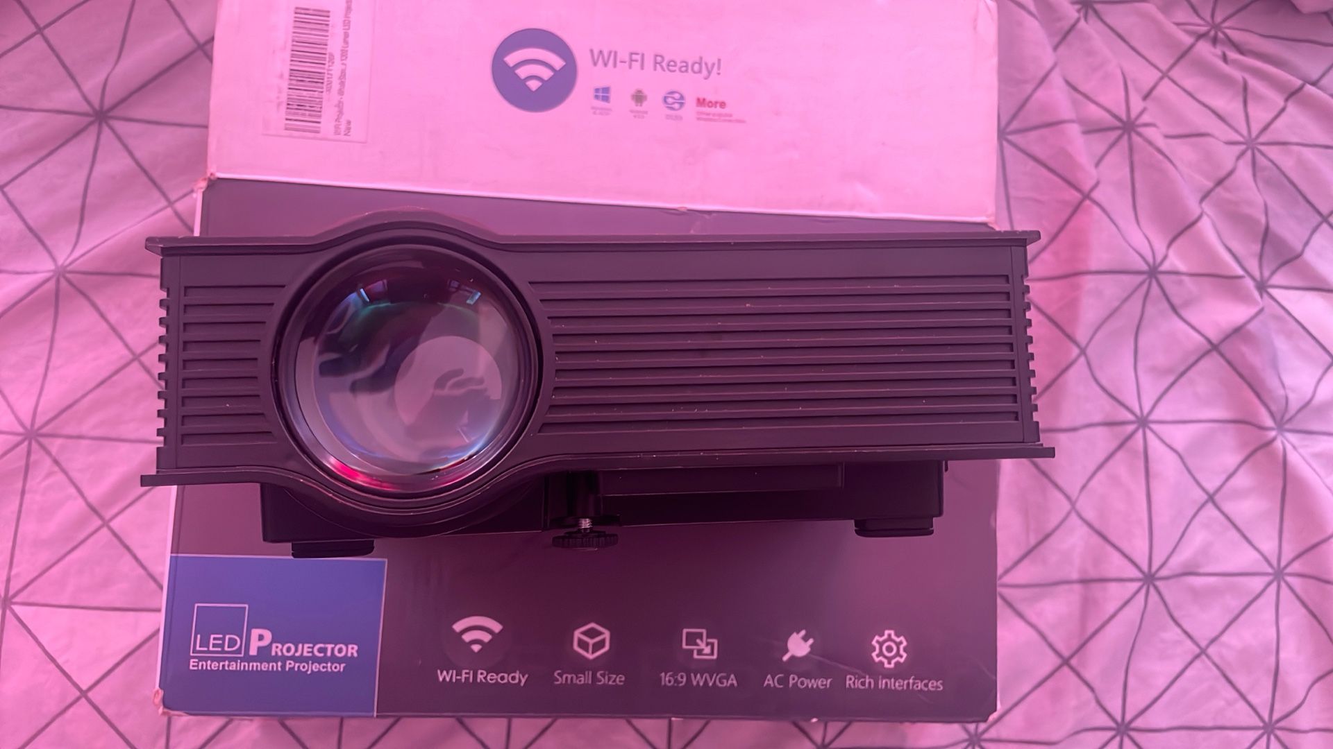 WhaleStone Led Projector | Wifi Built In