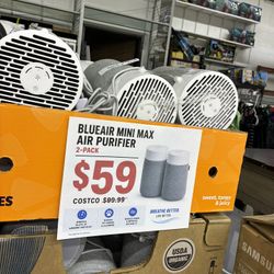 Blueair Mini Max Air Purifier 2-Pack