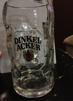 Dinkel Acker German beer stein