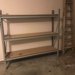 FREE disassemble sheving & small ladder 