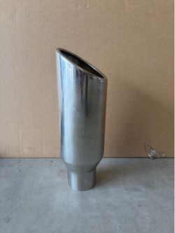 Crome exhaust tip