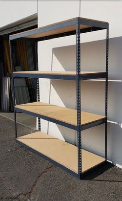 Warehouse Shelving 72 in W x 24 in D Garage 4 Tier Storage Racks Stronger Than Homedepot Lowes And Costco Delivery Available
