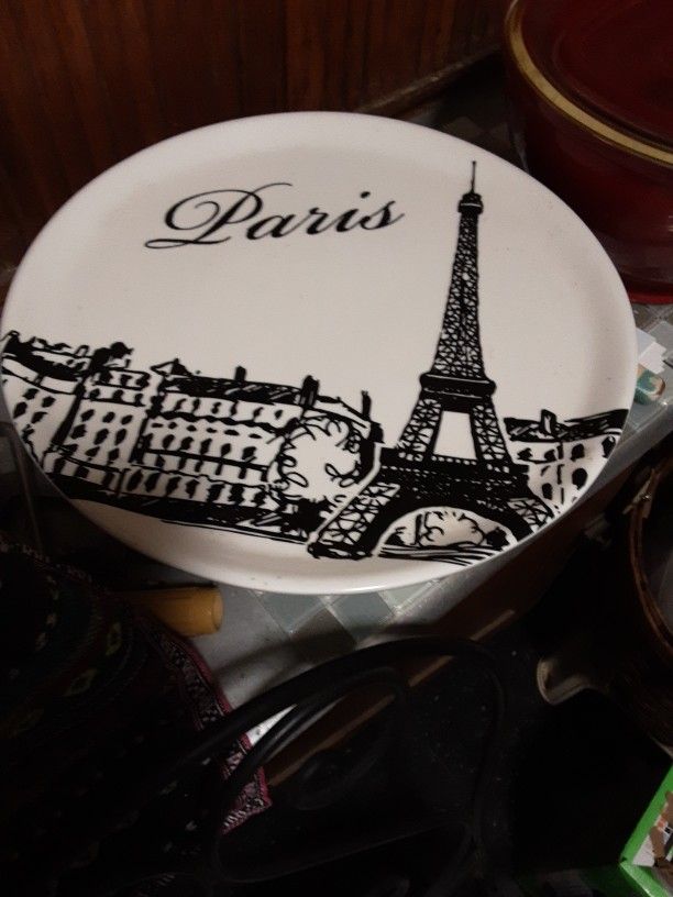 Ciroa Paris Eiffel Tower Cake Plate Stand