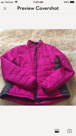 Broadmoor jacket pink small EUC