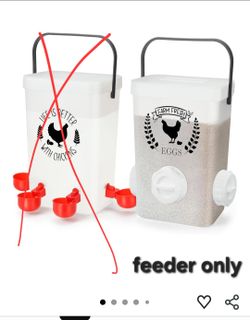 Hanging Chicken feeder