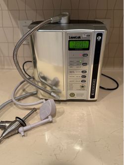 Enagic Leveluk SD501 Platinum Kangen Water Ionizer – Excellent Condition – Original Owner + Ion Faucet 3-Stage Under Sink Filtration System