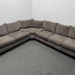 Sectional sofa 3 pc Charcoal Gray very comfy. We deliver & setup.