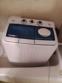 Portable Twin Tub Washing Machine