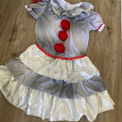 Pennywise Clown Halloween Costume Dress