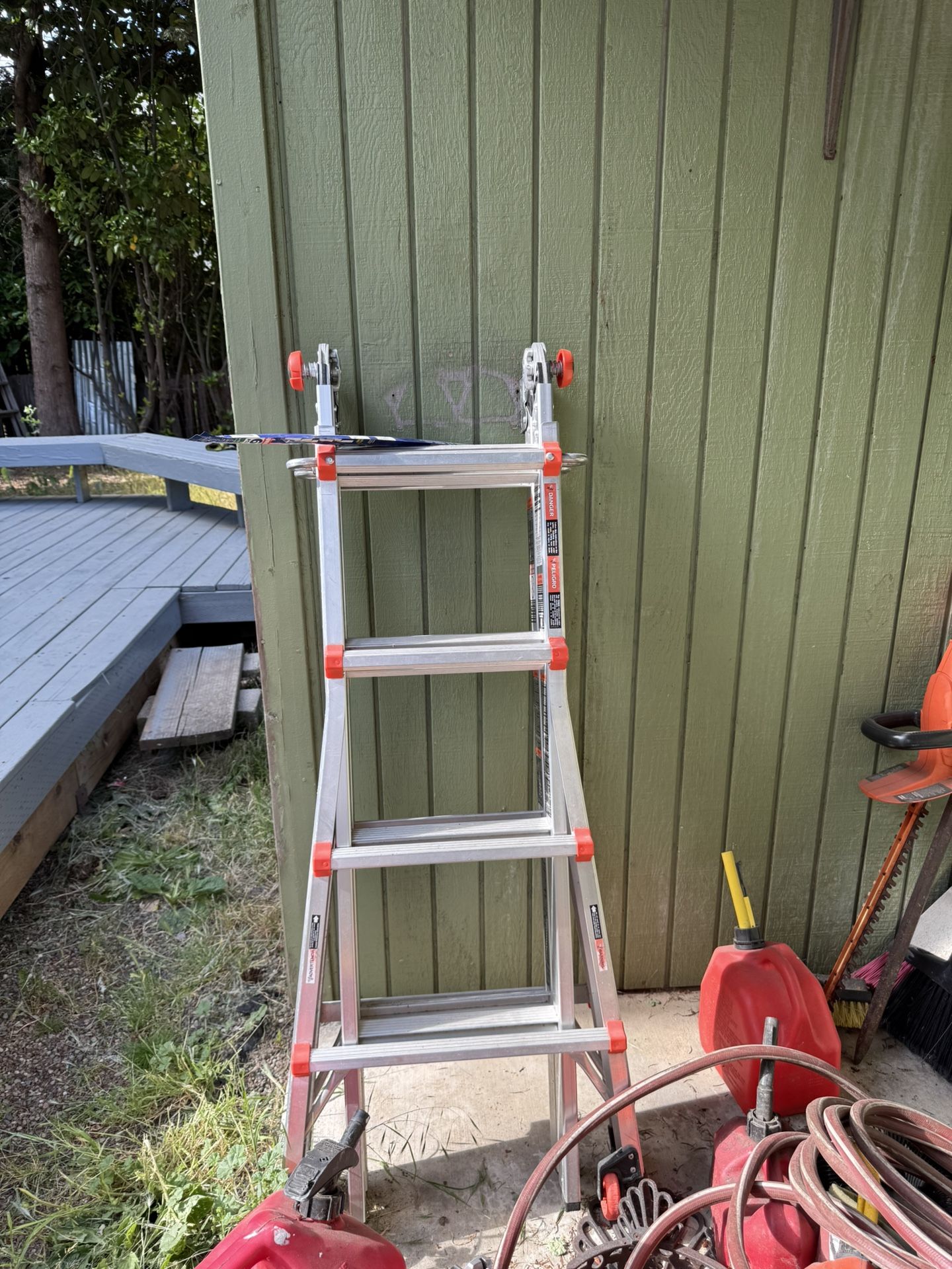 Aluminum Multi Positional Ladder