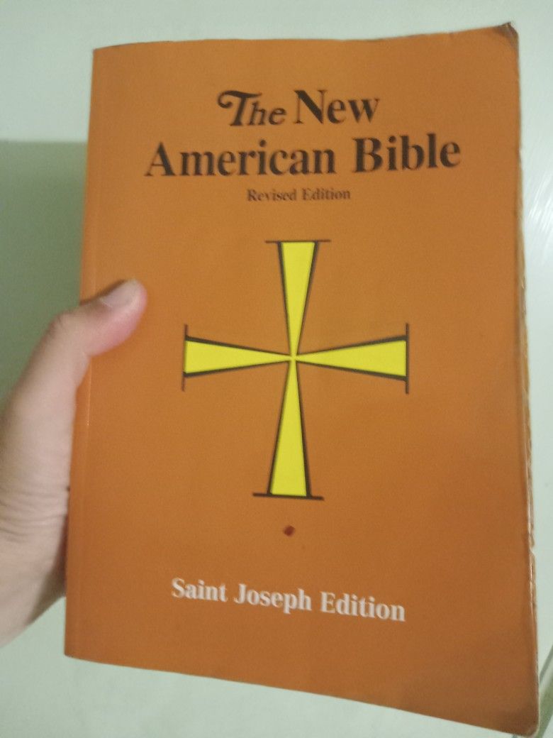 Large printed bible