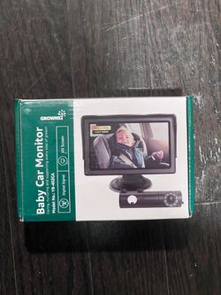 GROWNSY Baby Car Monitor with Camera