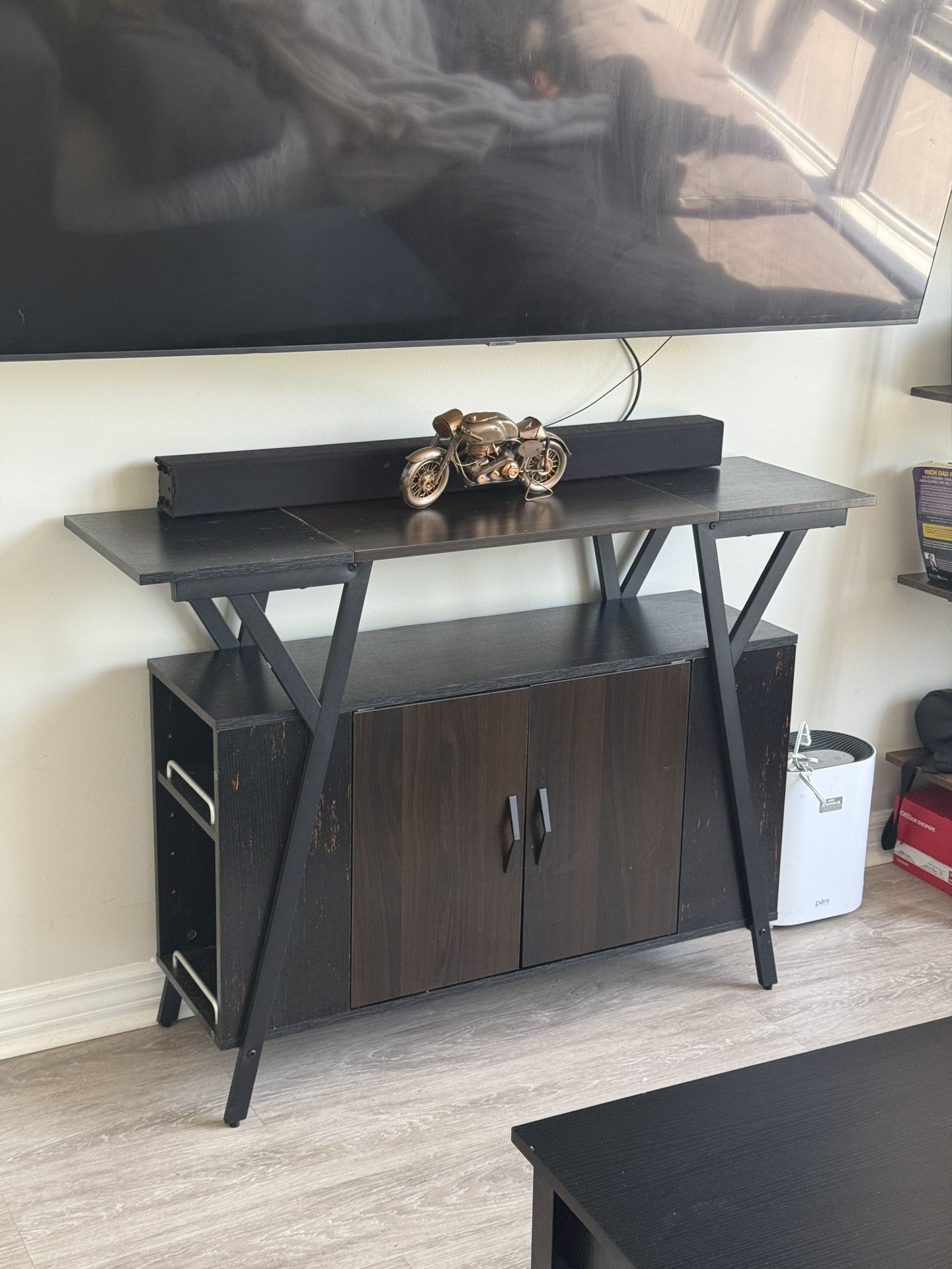 Versatile Kitchen Island / Buffet Console with Storage