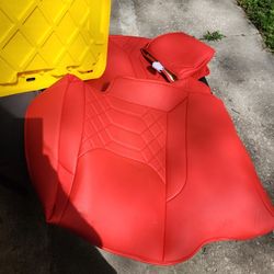 JK Red Seat Covers 