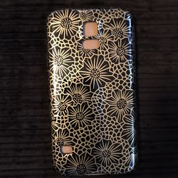 Gold Flower Phone Case - Galaxy S5