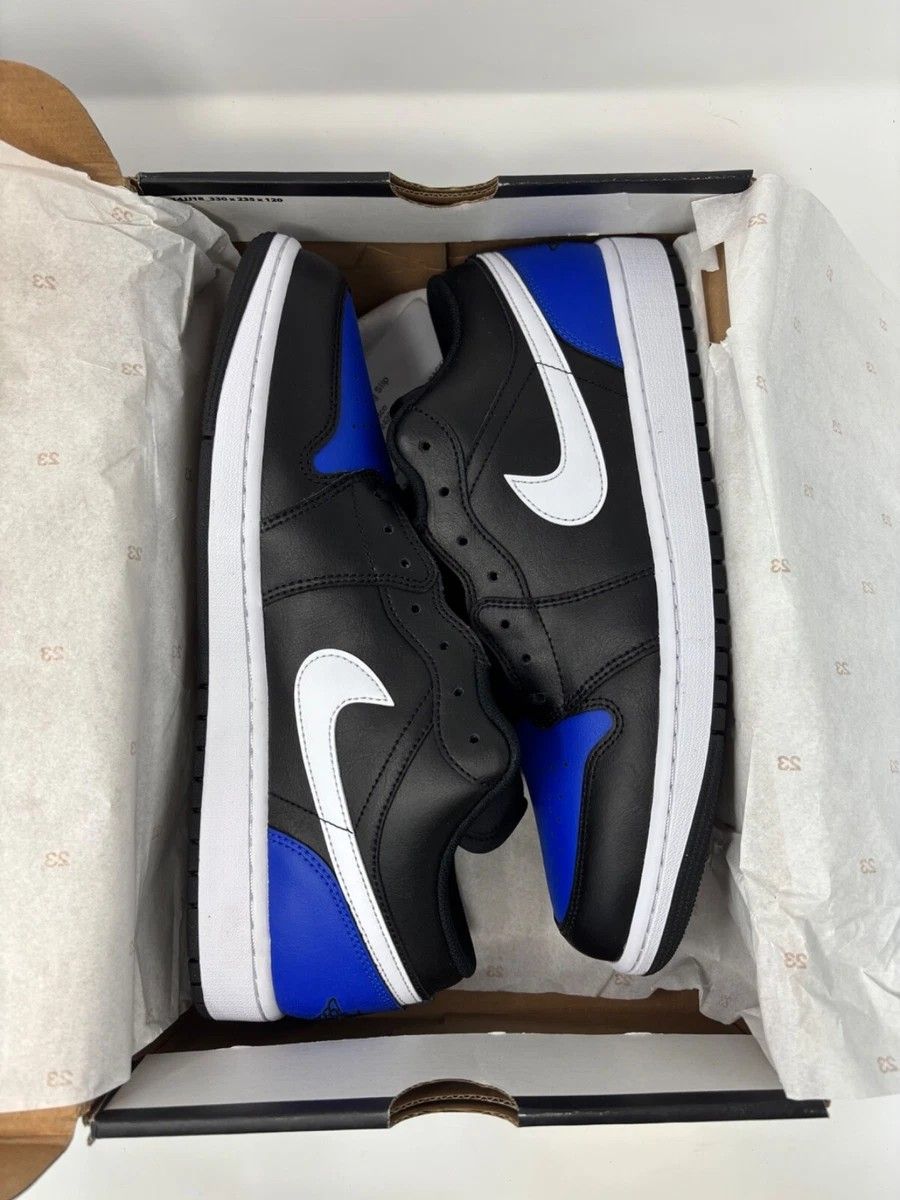 Air Jordan 1 Low (Black Royal Toe)