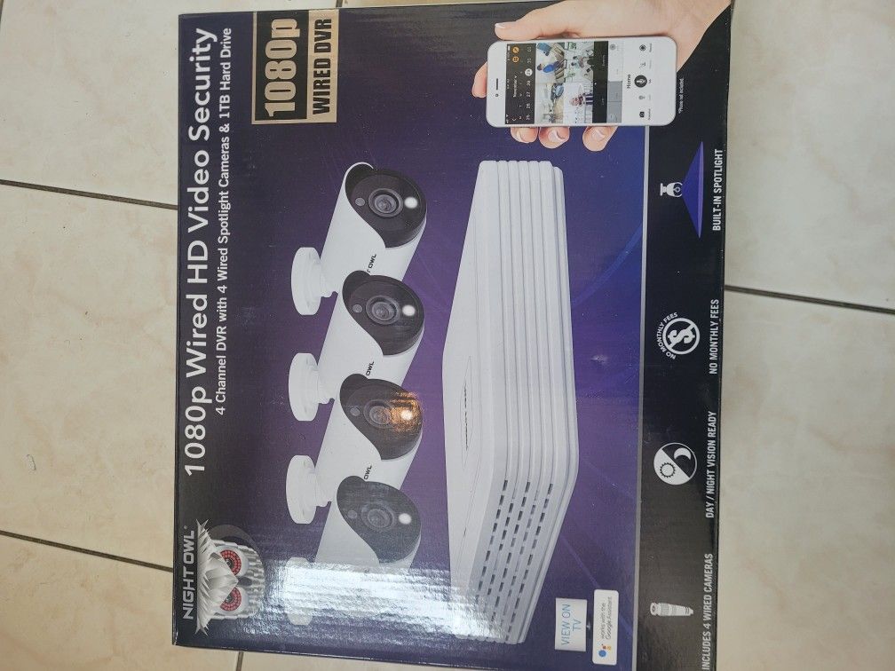 Brand new home security system